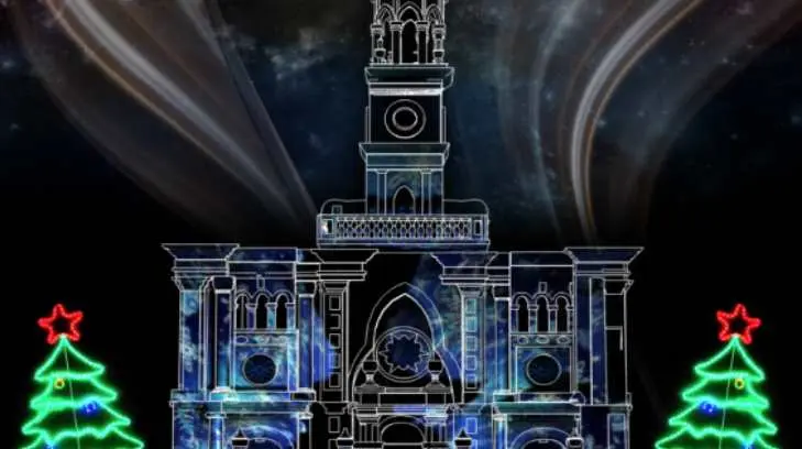 Jueves y viernes habrá show de música y luces en la Capilla del Carmen