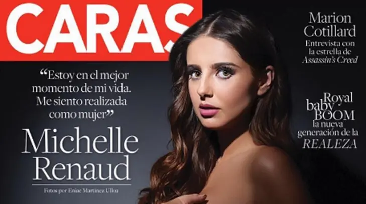Critican a Michelle Renaud por posar desnuda y embarazada