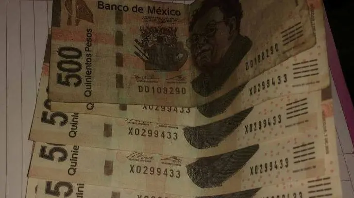 Incautan 21 mil pesos en billetes falsos en Nogales.