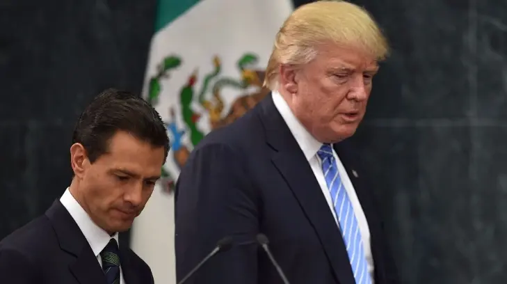Une Trump a políticos con Enrique Peña Nieto