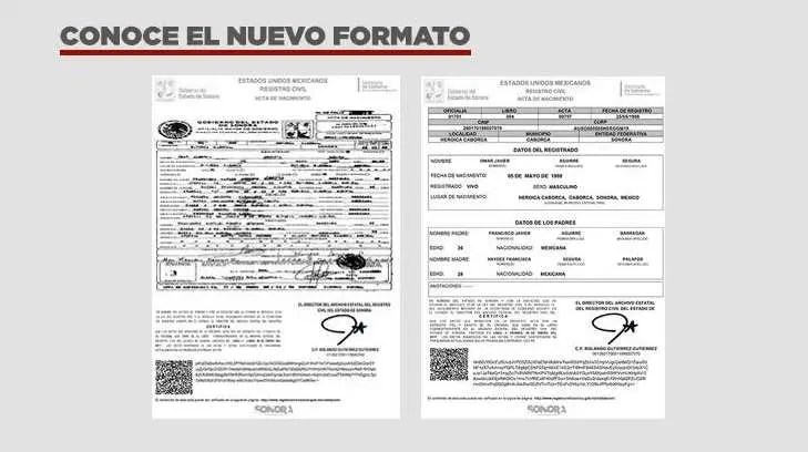 La SRE no está aceptando las actas de nacimiento generadas en línea
