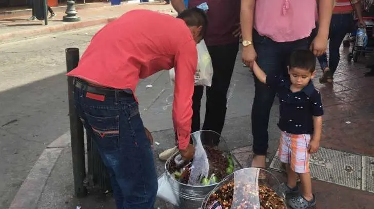 Sonorenses le agarran sabor a los chapulines tostados
