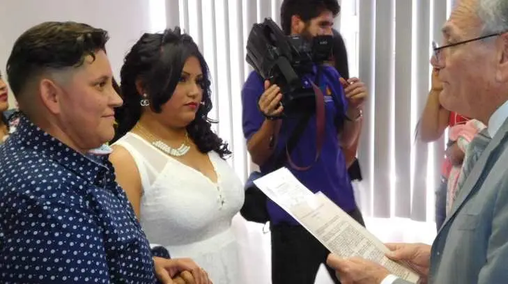 Celebran en Nogales segundo matrimonio de personas del mismo sexo