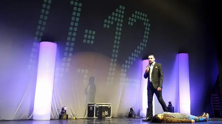 ‘El hipnotista más rápido de América’ en la ExpoGan 2017