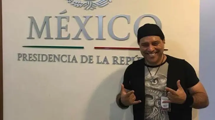 Xavi Drago, la voz de Coda, fue reconocido en Los Pinos por 30 años de rockear