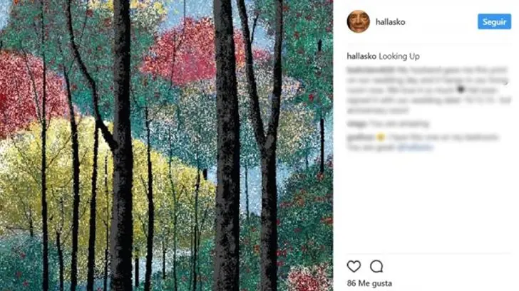 Hal Lasko, el hombre que hizo obras de arte con Paint