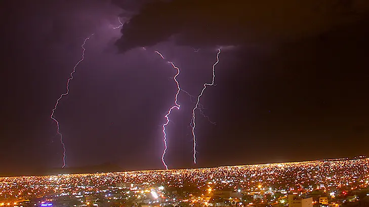 Tormentas eléctricas y calor extremo impactarán a Sonora este sábado