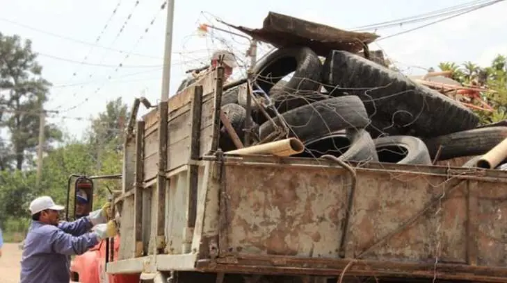 Programa de Descacharre suma más de 2 mil 500 toneladas de residuos
