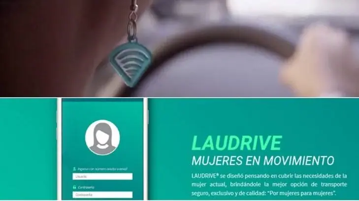 Surge Laudrive sólo para mujeres y niños, la alternativa a Uber y Cabify