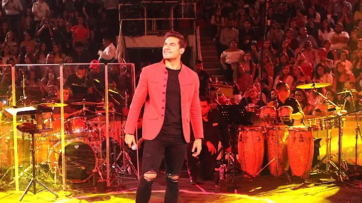 Carlos Rivera ofreció un memorable concierto en la Expo Gan 2018