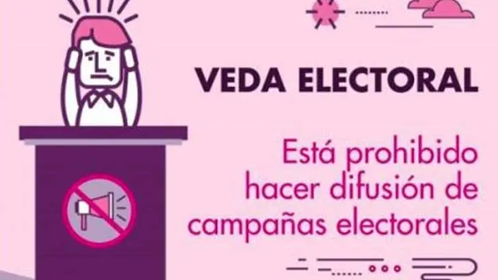 Consejero del INE explica qué prohíbe la veda electoral