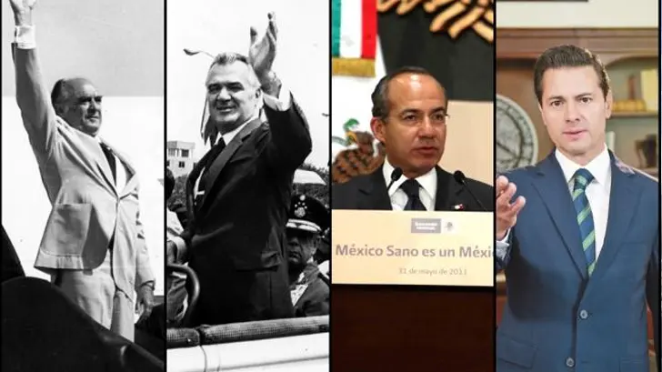 Desde 1946, ocho abogados han sido presidentes de México