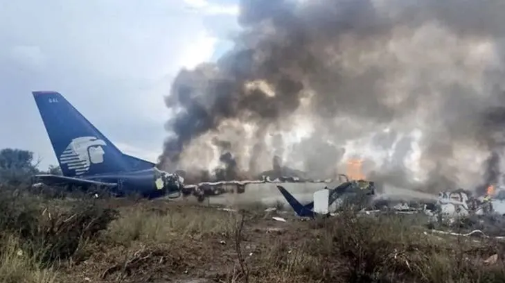 Dan de alta a 64 pasajeros del accidente de Aeroméxico en Durango