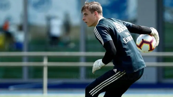 El Real Madrid cede al portero Andriy Lunin al Leganés