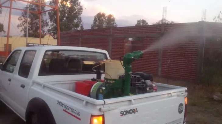 Fumigan 80 viviendas contra el dengue en Álamos
