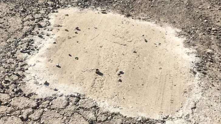 AUDIO | Navojoenses ‘tapan’ baches ante la apatía de las autoridades