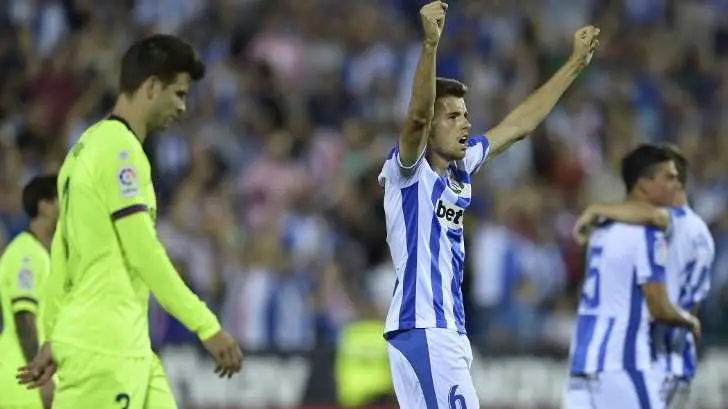 Leganés remonta al Barça y le quita el invicto en la Liga Española