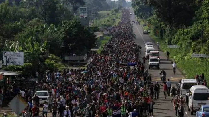 Policía Federal reabre paso a Caravana Migrante rumbo a Oaxaca
