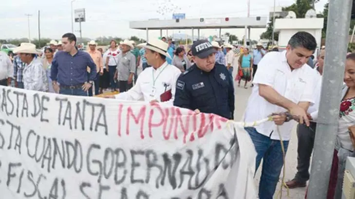 Liberan la caseta de cobro en Esperanza