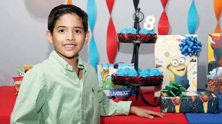Emilio cumple 8 años