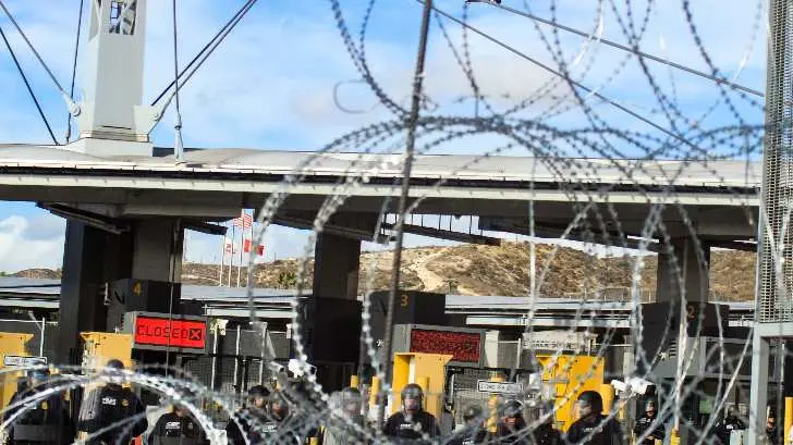 Reabren el acceso peatonal en la garita de San Ysidro