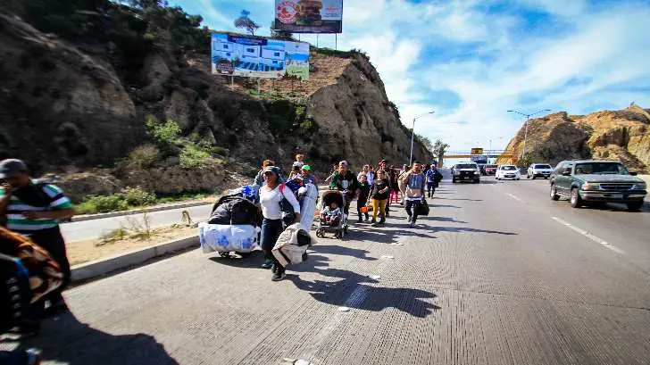 La Policía Federal ‘blinda’ la Garita San Ysidro ante la llegada de migrantes