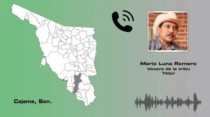 Tribu Yaqui pinta su raya de quienes cobran peaje en territorio de la etnia: Mario Luna