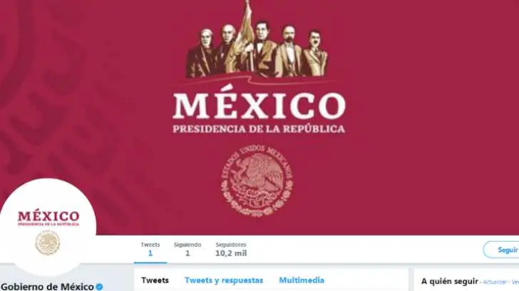 Gobierno de López Obrador estrena cuenta en Twitter