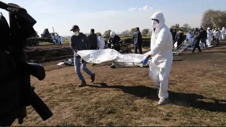 Aumenta a 117 cifra de muertos por explosión en Hidalgo