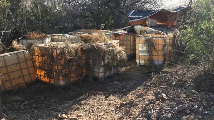 Decomisan 50 mil litros de huachicol en tramo Guaymas-Hermosillo