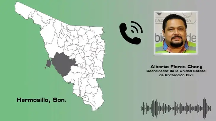 AUDIO | Pronostican ligero ascenso de las temperaturas en Sonora: Alberto Flores Chong