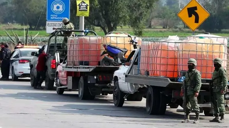 Marina asegura más de 135 mil litros de hidrocarburos