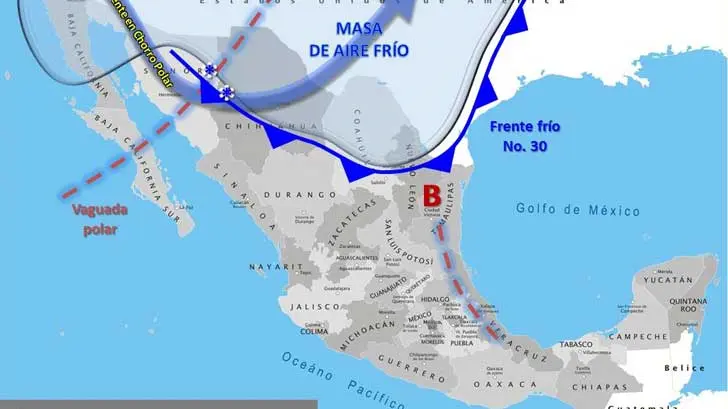 Mínimas de hasta -10 grados centígrados, pronostican para la sierra de Sonora