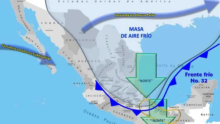 Viento helado se presentará en las próximas horas en Sonora