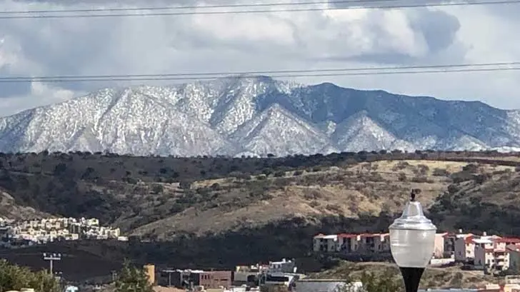 Frío y nieve, pronóstico para el resto de la semana en norte de Sonora