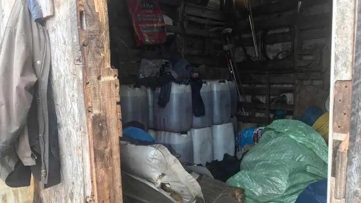 La Sedena asegura casi 900 litros de combustible en Nogales