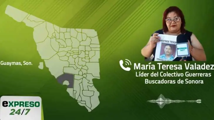 Guerreras Buscadoras localizan osamenta al Sur de Empalme