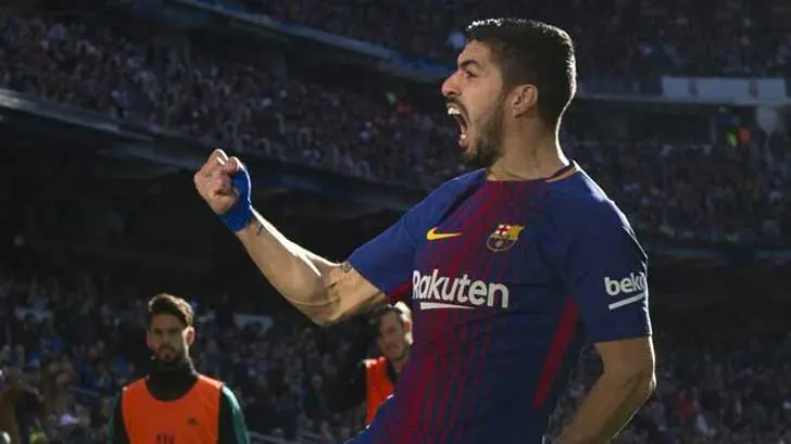 El uruguayo Luis Suárez tiene de hijo al Real Madrid