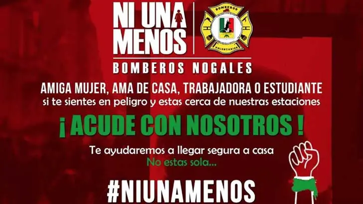 AUDIO | Bomberos de Nogales se suman a programa Ni Una Más