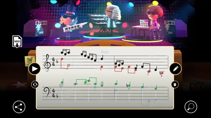 Google celebra a Johann Sebastian Bach con doodle interactivo