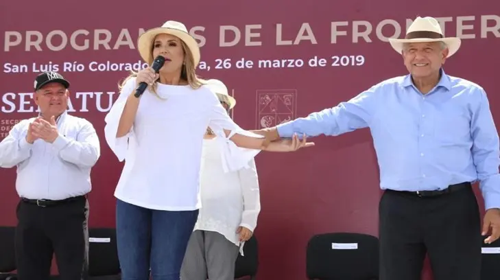 Gobernadora plantea al Presidente subsidio a la luz, apoyos a productores y a madres de familia