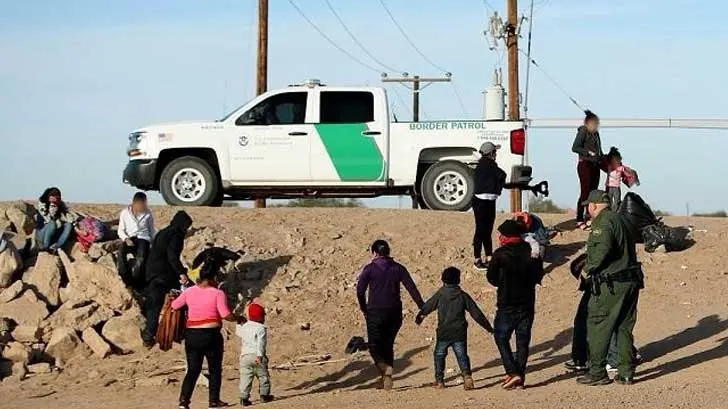 Patrulla Fronteriza libera a migrantes detenidos