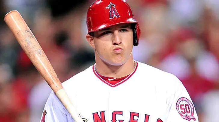 Mike Trout, beisbolista que noqueó al Canelo Álvarez