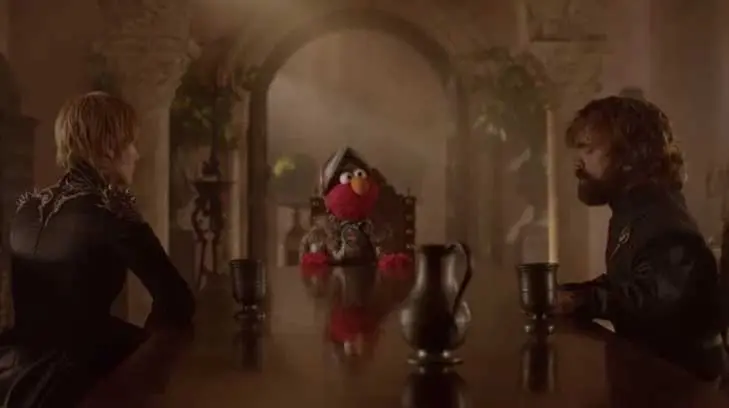 Plaza Sésamo lima rivalidad en Game of Thrones