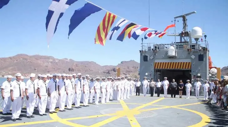 Arriba a Guaymas la patrulla oceánica Jalisco PO-167
