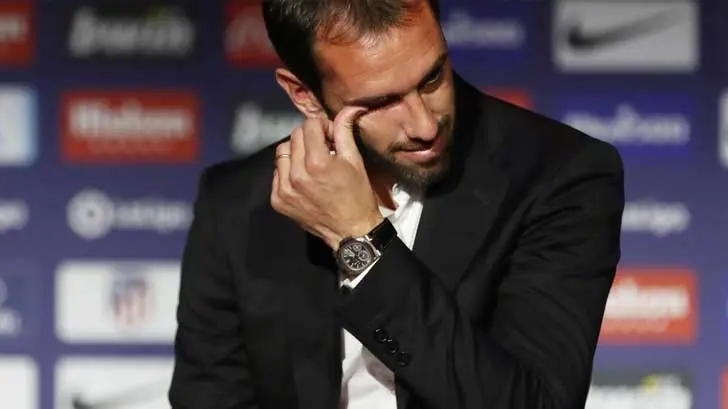 Diego Godín se despide del Atlético de Madrid