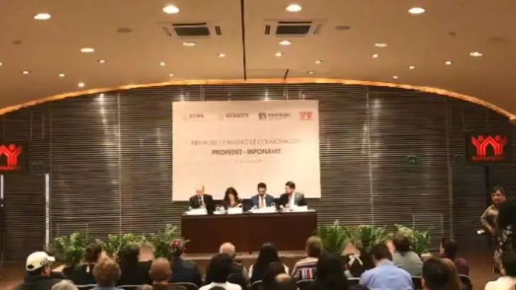 La Profedet y el Infonavit firman convenio a favor de pensionados y jubilados