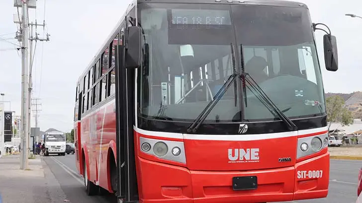 Transporte invita a tramitar tarjeta UNE Sonora