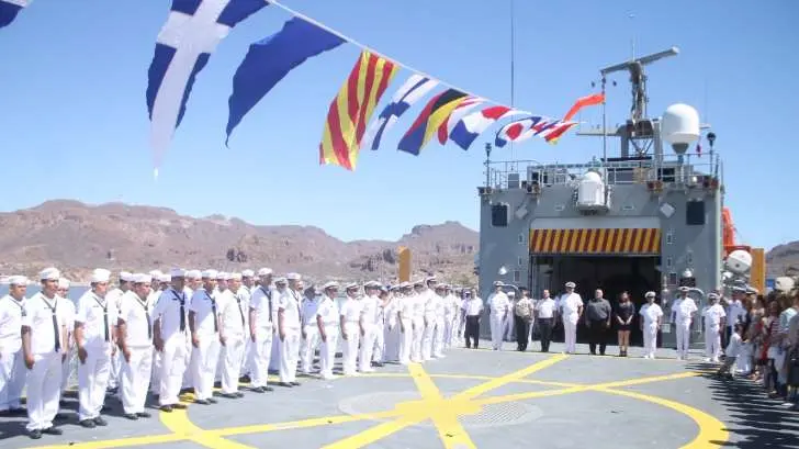 Arriba la patrulla oceánica ‘Jalisco PO-167’ a Guaymas; vigilará las costas de Sonora y Sinaloa