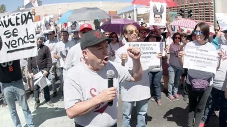 El Staus prepara la madre de todas las marchas contra el Isssteson